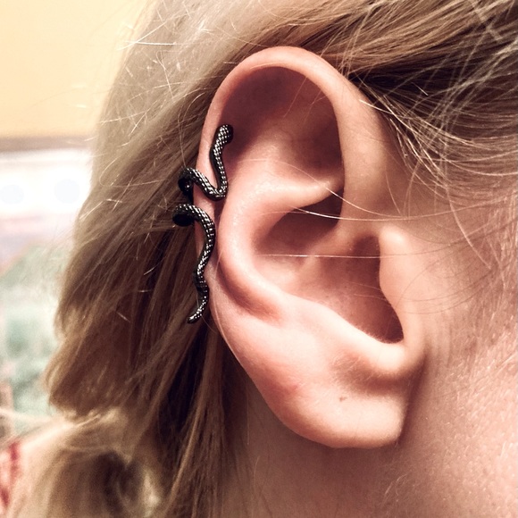 NEW Serpent Cuff Earring - Picture 2 of 3